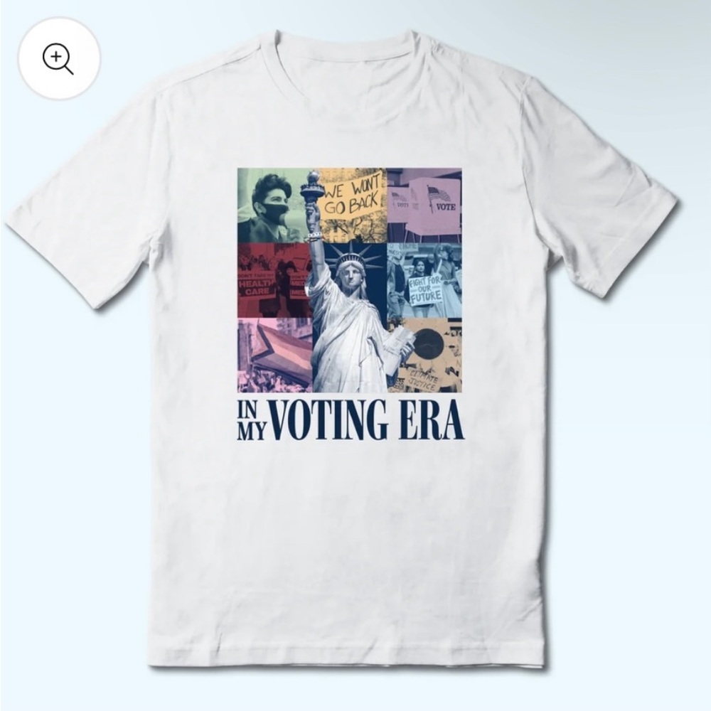In My Voting Era Teeshirt NIP NWT Size Medium